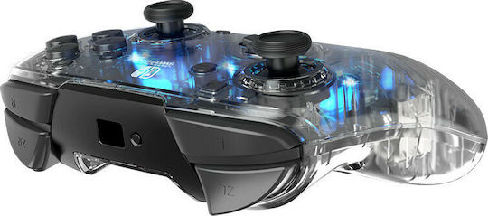 PDP Afterglow Wireless Deluxe Gamepad für Schalter Transparent