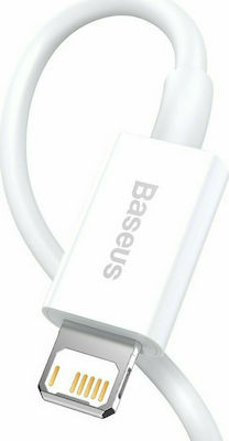 Baseus Superior Series USB-A la Cablu Lightning Alb 1.5m (CALYS-B02)