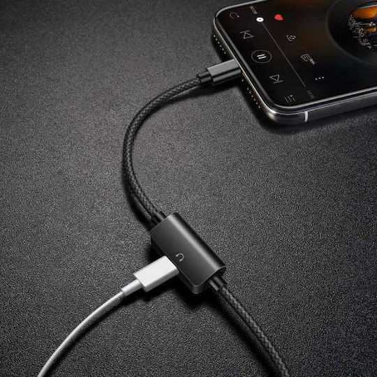 Baseus Braided USB to Lightning Cable Μαύρο 1m (Music)