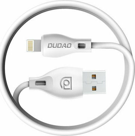 Dudao L4L USB-A to Lightning Cable White 1m