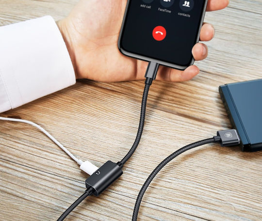 Baseus Braided USB to Lightning Cable Μαύρο 1m (Music)