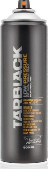 Montana Cans Спрей Боядисване Tarblack с Мат Ефект Черно 500мл
