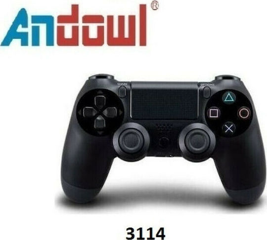 Andowl P4-6227 Wireless Gamepad for PS4 Black
