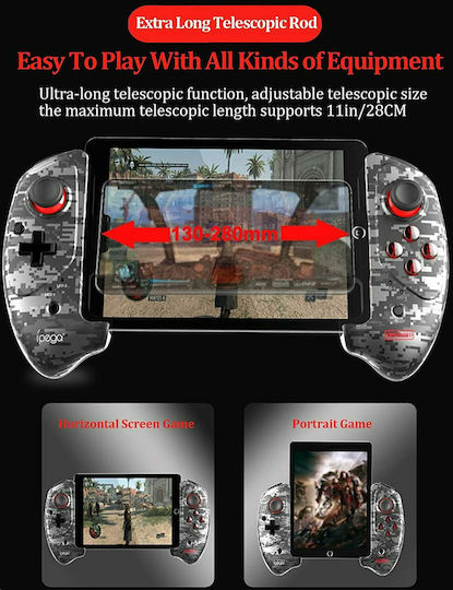 iPega 9083 Red Bat Wireless Gamepad for Android / PC / iOS Camo