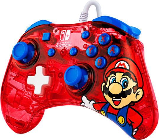 PDP Rock Candy Verkabelt Gamepad für Schalter Mario