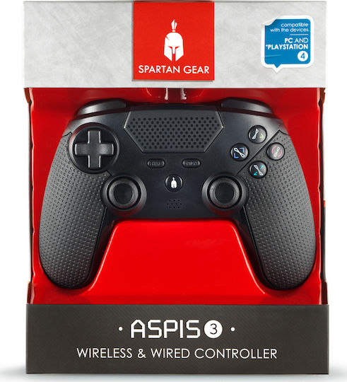 Spartan Gear Aspis 3 Kabellos Gamepad für PS4 Schwarz