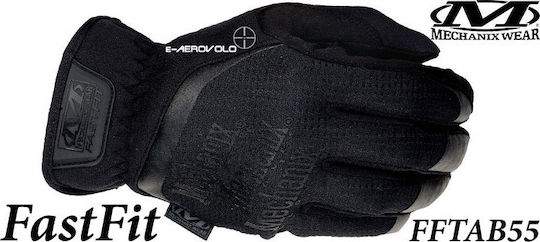 Mechanix Wear Fastfit Military Gloves Covert In Black Colour