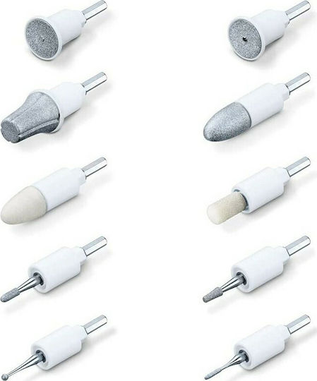 Beurer MP 64 Nail Drill Battery White with 4400 Rotations per Minute