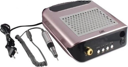 SML M2 Τροχός Νυχιών Ρεύματος 40W Ροζ με 25000 Στροφές ανά Λεπτό