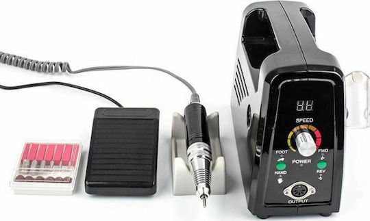 ZS-703 Nagelfräser Strom 65W Weiß mit Pedal mit 35000 Umdrehungen pro Minute