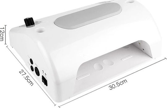 Factory Salon Expert 5 in 1 BQ-777 Nail Drill Power 80W White with 30000 Rotations per Minute