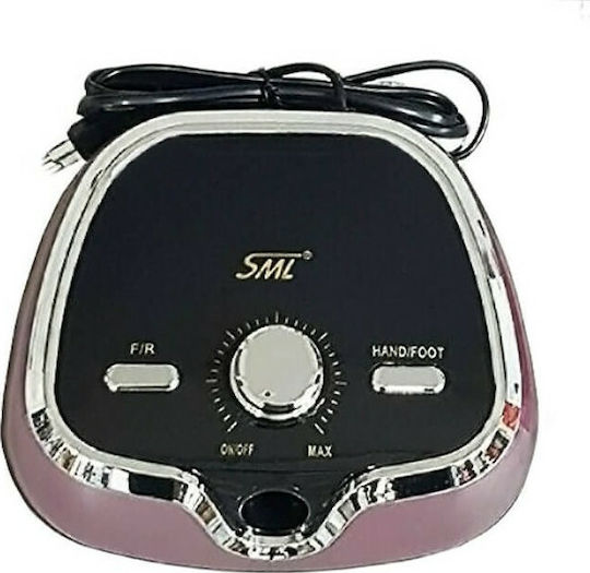 SML M3 Nail Drill Power 35W Purple with Pedal with 35000 Rotations per Minute