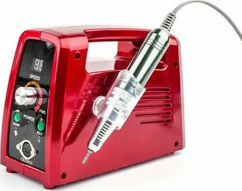 Factory ZS-703 Nail Drill Power 65W Black with Pedal with 35000 Rotations per Minute