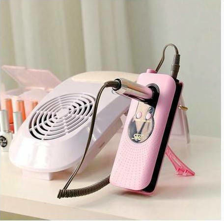 SML M6 Nail Drill Battery 30W Pink with 35000 Rotations per Minute