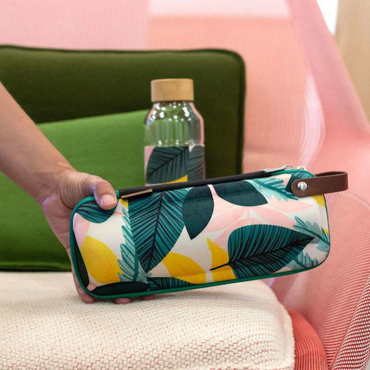 Quokka Autumn Leaves Insulated Bottle Case Multicolour