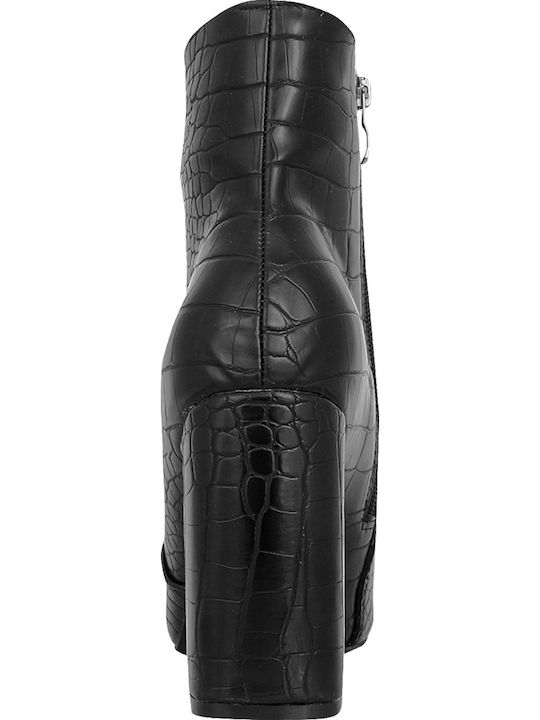 Stiefeletten Damen Schwarz