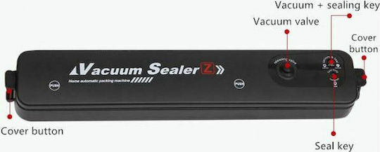 Raf External Vacuum Sealer with Maximum Sealing Length 280mm ZKFK-001
