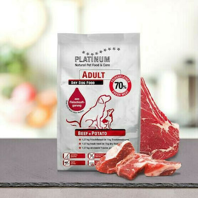 Platinum Pet Food & Care Adult Beef & Potato 1.5kg Hrană Uscată fără Cereale pentru Câini Adulți cu Vițel și Cartofi