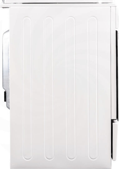 United Aragaz 65lt cu Plite Emailate L60cm. White