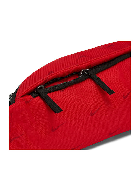Nik Heritage Swoosh Men's Waist Bag Red