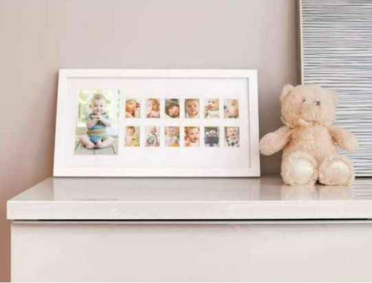 Pearhead Baby Keepsake Frame made of Wood