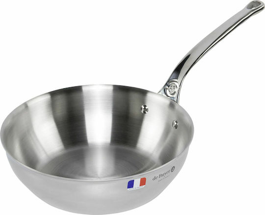 De Buyer tigaie sauté Oțel inoxidabil cu Diametrul Ø24cm