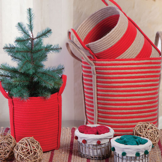 Nef-Nef Homeware Cherry aus Jute Natural / Red Nef-Nef Homeware Cherry aus Jute Natural / Red