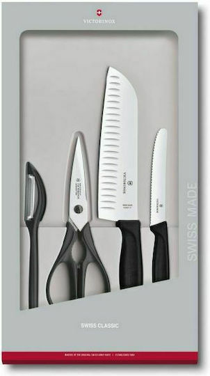 Victorinox Σετ Kochutensilien 4Stück Schwarz Swiss Classic
