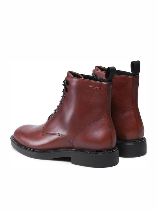 Alex Leather Brown Boots