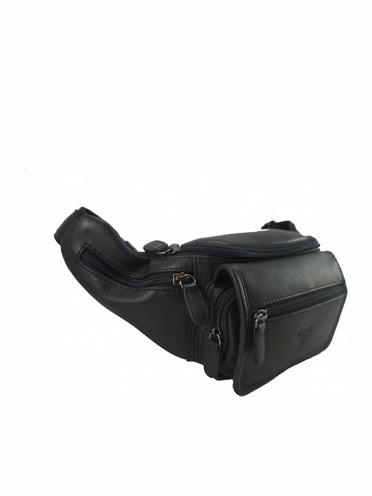 Herren Bum Bag Taille Schwarz