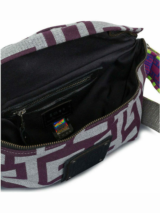 Ostrako Waist Bag Grey/Purple