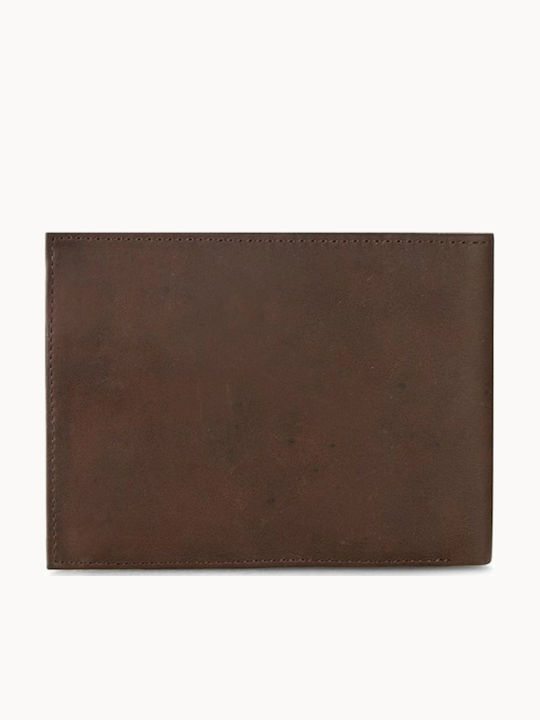 Leather Men's Wallet Classic Brown