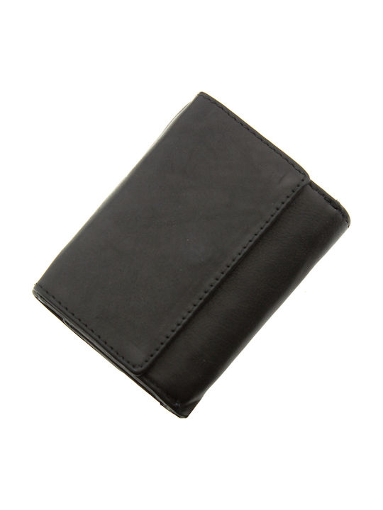 Leather Men's Wallet Classic with RFID Black