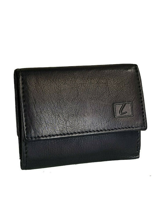 Leather Men's Wallet Classic with RFID Black