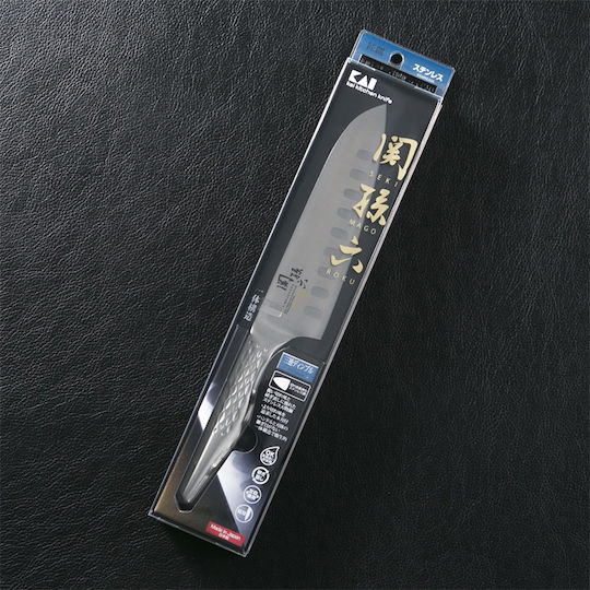 Kai Seki Magoroku Μαχαίρι Santoku από Ανοξείδωτο Ατσάλι 16.5cm