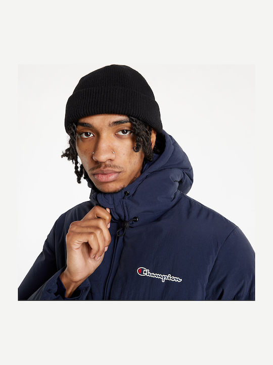 Winter Jacke Puffer Marineblau