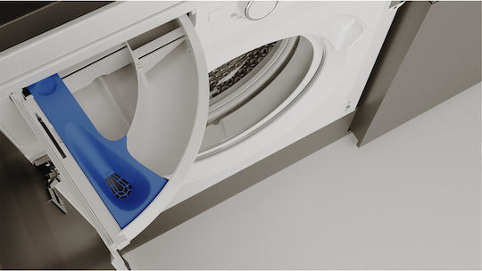 Whirlpool Εντοιχιζόμενο Πλυντήριο Ρούχων 8kg 1400 Στροφών 6th Sense BI WMWG 81484E EU