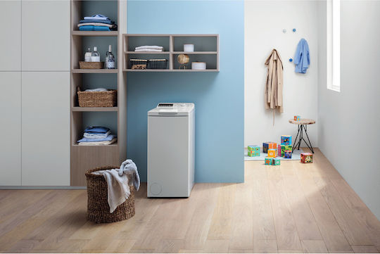 Indesit BTW B7220P EU/N Пералня 7кг 1200 Оборота RapidWash