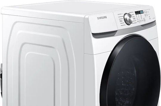 Samsung Πλυντήριο Ρούχων 18kg με Τεχνολογία Ατμού 1100 Στροφών Ecobubble WF18T8000GW/LV