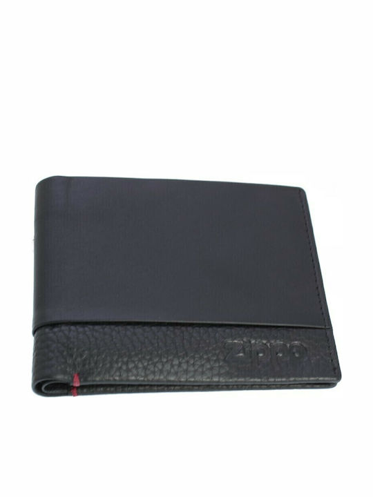 Leather Men's Wallet Cards Black