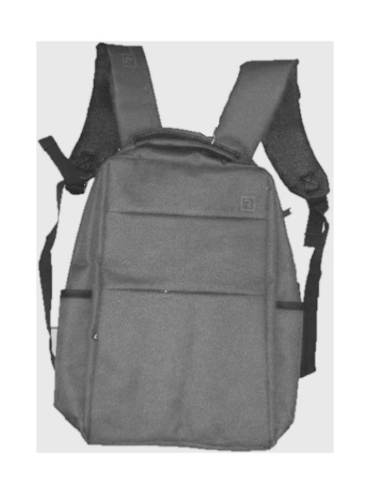 Rain Fabric Backpack Waterproof with USB Port Gray