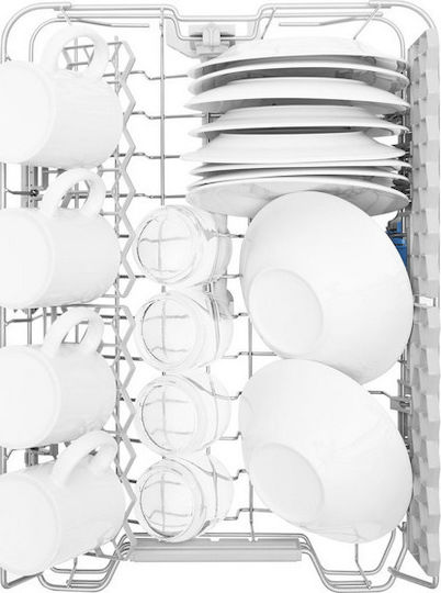 Indesit Ελεύθερο Πλυντήριο Πιάτων για 10 Σερβίτσια Εντατικό Πρόγραμμα Π45xY85εκ. Λευκό