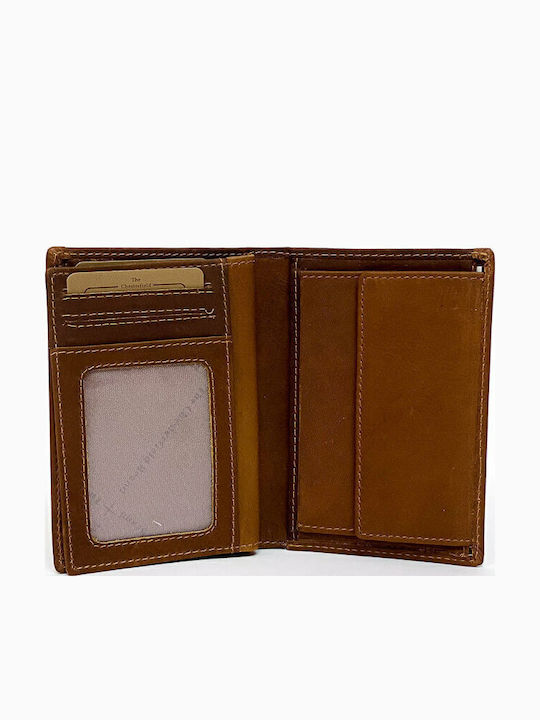 Siem Leather Men's Wallet Classic Tabac Brown