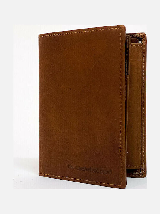 Siem Leather Men's Wallet Classic Tabac Brown