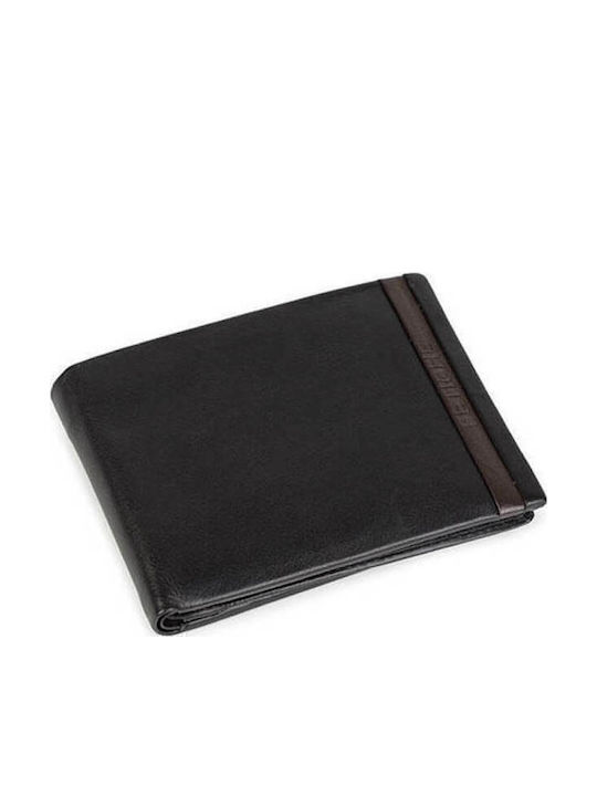 Leather Men's Wallet Classic Black