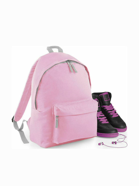 BagBase Classic Pink / Light Grey 14lt Ροζ BagBase Classic Pink / Light Grey 14lt Ροζ