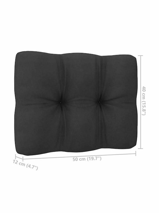Ecksofa Outdoor-Hölzernes mit Kissen 70x70x67cm