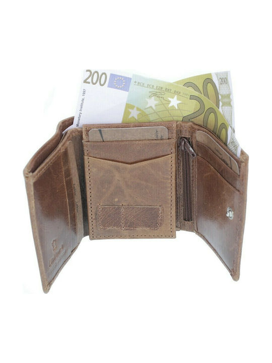 Leather Men's Wallet Classic with RFID Hunter