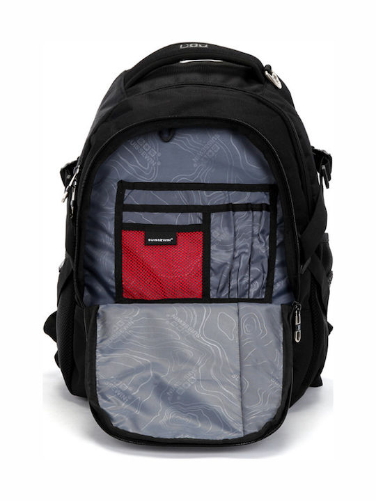 Suissewin Rucksack 28Es Schwarz