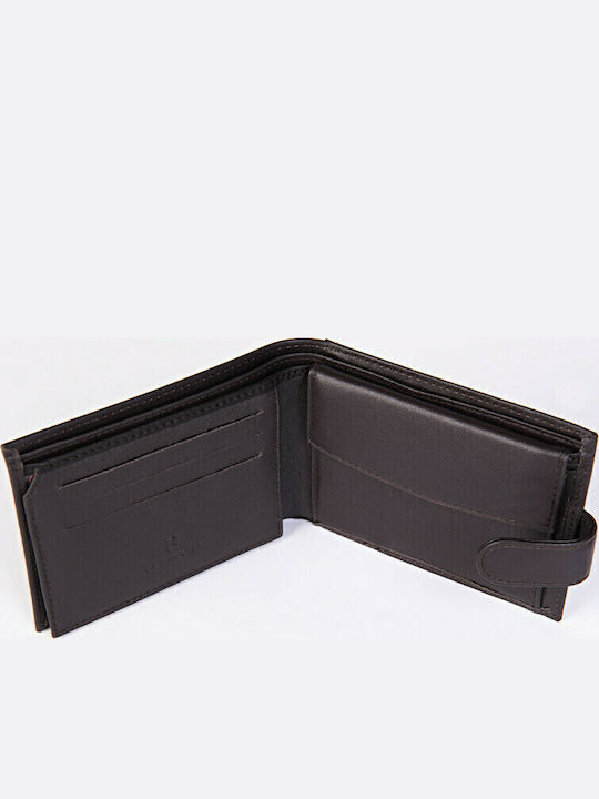 Leather Men's Wallet Classic Brown